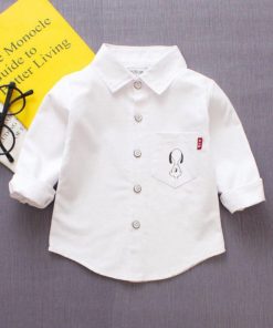Kid’s Funny Printed Shirt Shirts Children's Boy Clothing