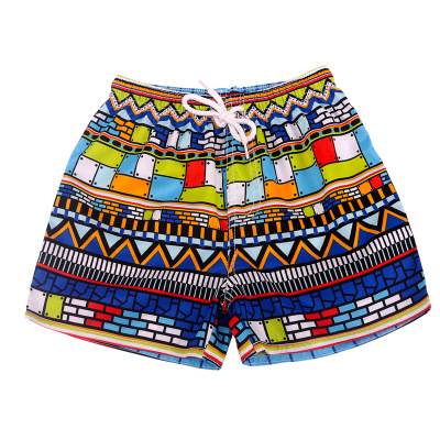 Loose Cotton Shorts with Elastic Waist