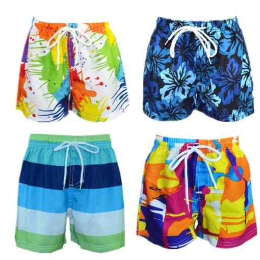 Loose Cotton Shorts with Elastic Waist Shorts Children's Boy Clothing