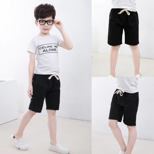 Boys’ Light Linen Shorts Shorts Children's Boy Clothing