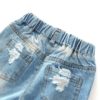 Boy’s Holes Jeans Shorts Shorts Children's Boy Clothing 