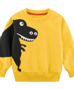 Boys’ Long Sleeved Animal Printed T-Shirt Sweaters Children's Boy Clothing