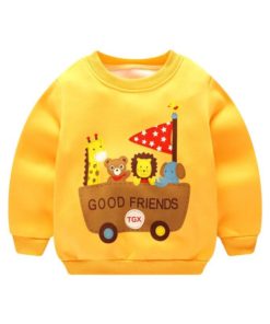 Warm Autumn Baby Boys Long Sleeve Sweatshirt Sweaters Children's Boy Clothing