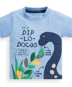Boy’s Animal Themed T-Shirt T-Shirts Children's Boy Clothing