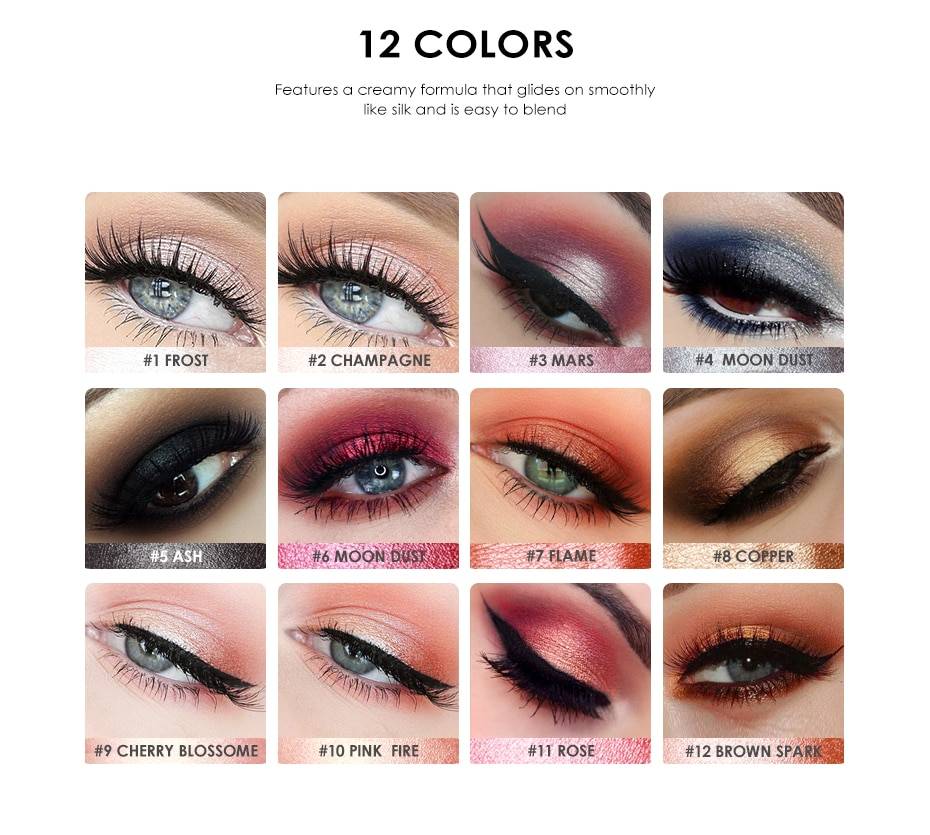 12 Colors Eyeshadow Pencil