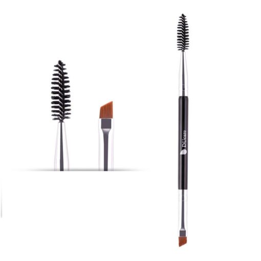 Professional Double-Sided Synthetic Hair Eyebrow Brush Health & Beauty Cosmetics