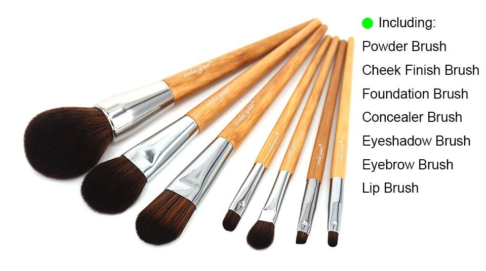 Pro Makeup Brushes 7 pcs Set