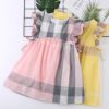 Girls’ Casual Sleeveless Polyester Dress Dresses Children's Girl Clothing 