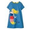 Girl’s Embroidered A-Line Dress Dresses Children's Girl Clothing 