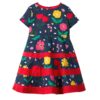 Girl’s Flare Sleeved Dress Dresses Children's Girl Clothing 