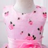 Girl’s Floral Printed Dress Dresses Children's Girl Clothing