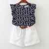 Girls’ Cute Bright Printed Cotton Clothes Set Clothing Sets Children's Girl Clothing 