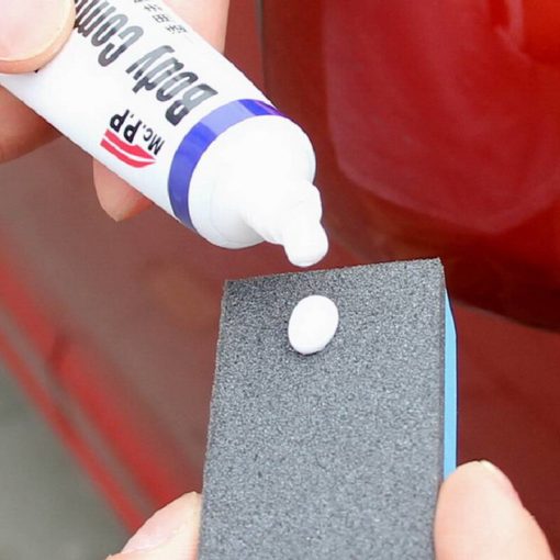Car Scratch Hiding Polishing Paste with Sponge Auto Parts and Accessories Car Electronics General Merchandise