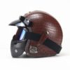 Vintage Motorcycle Helmets with Various Designs Auto Parts and Accessories Car Electronics General Merchandise