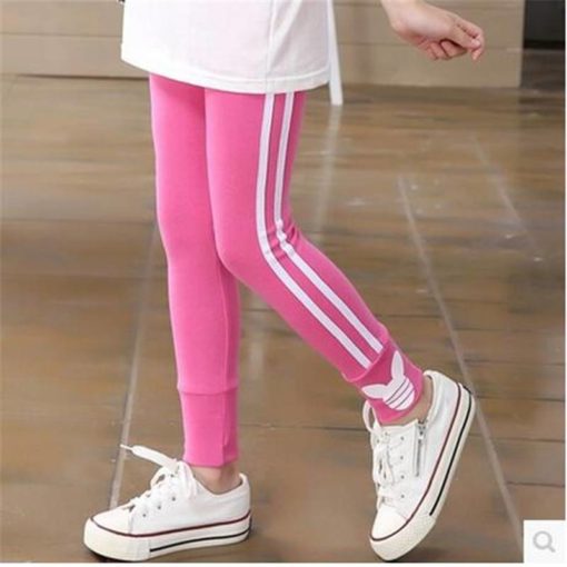 Soft Sports Cotton Pants Pants Children's Girl Clothing