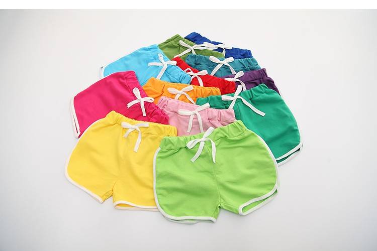 Girls' Sports Cotton Shorts
