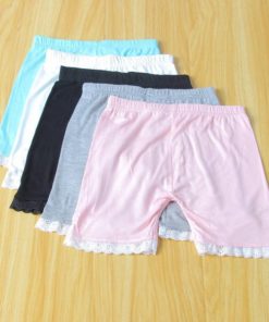 Girls’ Casual Cotton Shorts with Elastic Waist Shorts Children's Girl Clothing