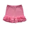 Cute Girl`s Ruffle Cotton Shorts Shorts Children's Girl Clothing