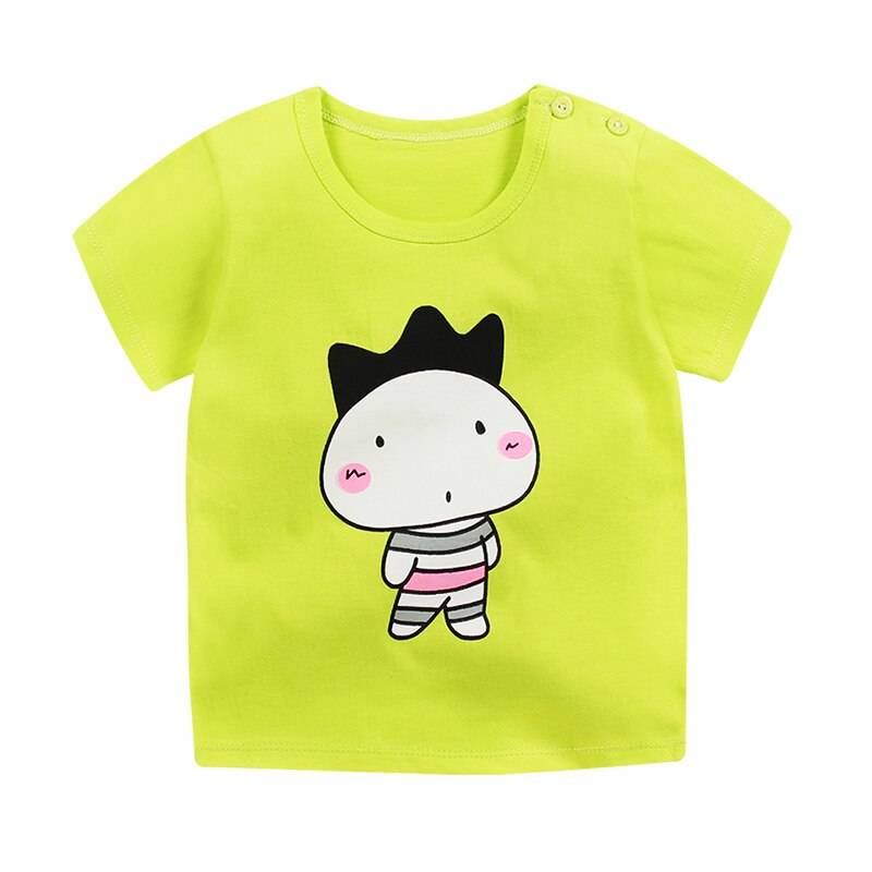 Girl's Fashion Bright Cotton T-Shirt