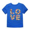 Cute Girl`s T-Shirt Floral “Love” Tops & Tees Children's Girl Clothing