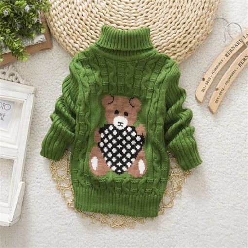 Cute Comfortable Warm Cotton Kid’s Pullover Sweaters Children's Girl Clothing