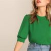 Women’s Casual Style Puff Sleeve Blouse Blouses & Shirts Women's Women's Clothing 
