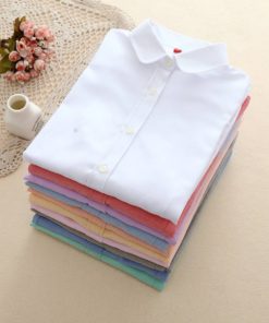 Casual Breathable Cotton Women’s Shirt Blouses & Shirts Women's Women's Clothing