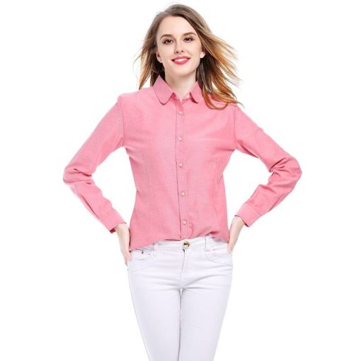 Casual Breathable Cotton Women’s Shirt Blouses & Shirts Women's Women's Clothing