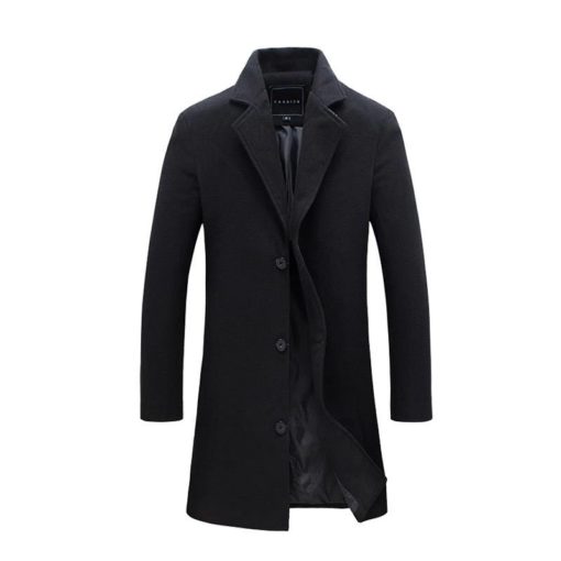 Fashion Men’s Long Windproof Jackets Jackets & Coats Men's Men's Clothing