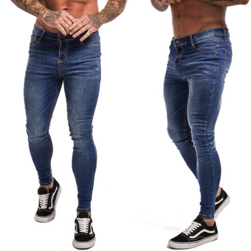 Men’s Hip-Hop Style Stretch Jeans Jeans Men's Men's Clothing