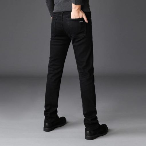 Men’s Black Straight Jeans Jeans Men's Men's Clothing