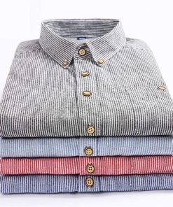 Men’s Printed Long-sleeved Shirt Shirts Men's Men's Clothing