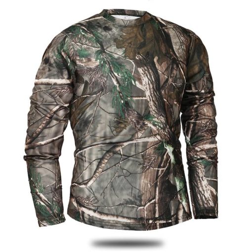 Men’s Long Sleeve Camouflage Top Sweaters Men's Men's Clothing