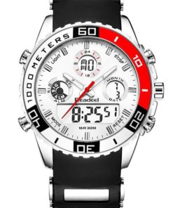 Men’s Multifunctional Waterproof Watches with LED Display New Collections