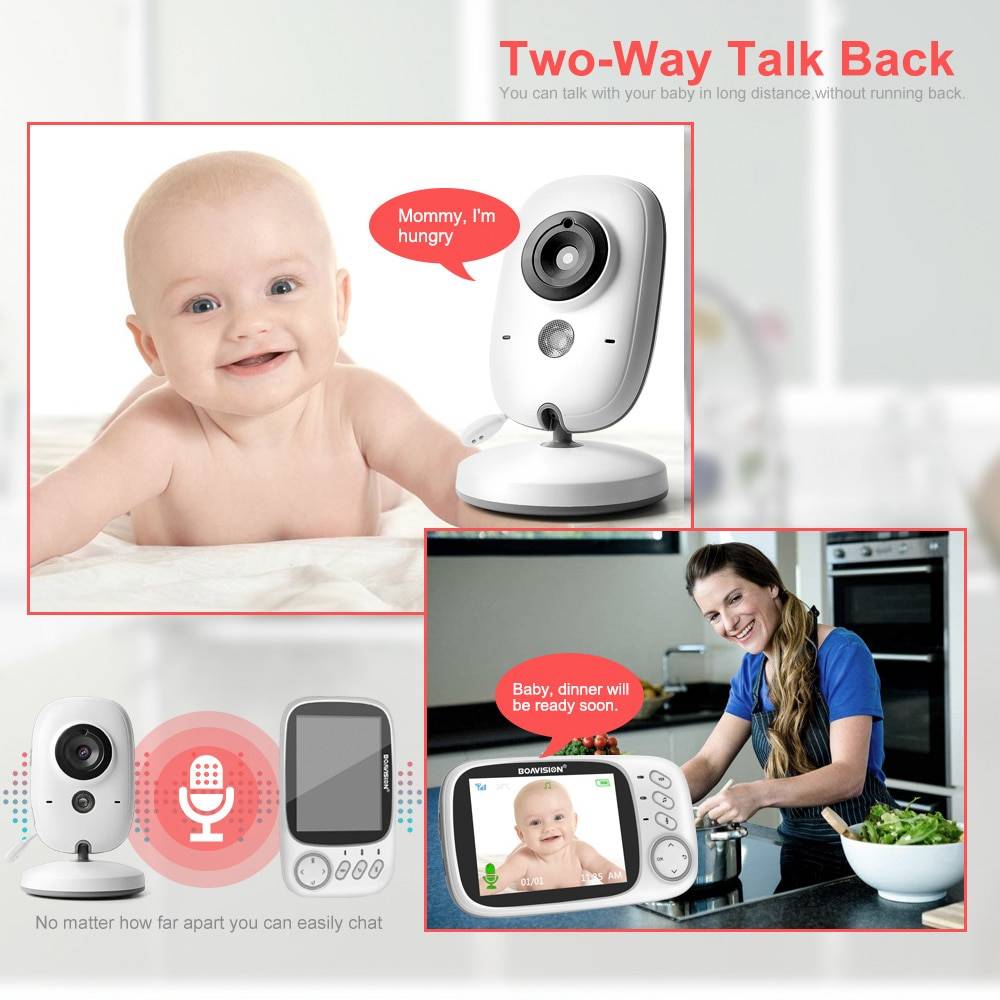 Wireless Baby Monitor with Temperature Control