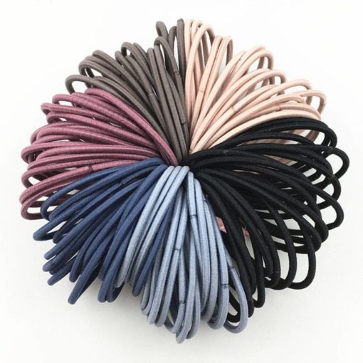 Set of Fifty Nylon Hair Scrunchies Women's Accessories Accessories