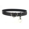 Women’s Leather Belt Decorated with Heart Women's Accessories Accessories 
