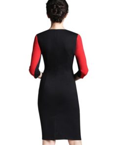 Nice-forever V neck Business Dress Dress Women's Women's Clothing