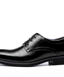 PHLIY XUAN Flat Classic Men Dress Shoes Genuine Leather Men's Shoes Shoes