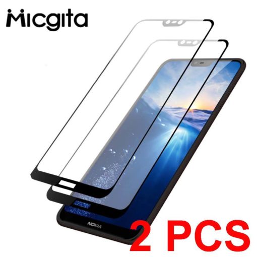 Tempered Glass For Nokia 6.1, 8.1, 7.1, 5.1, 2.1, 3.1 Cell Phones & Accessories Consumer Electronics