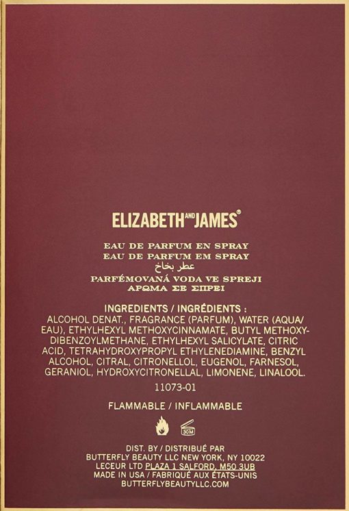 Elizabeth and James Nirvana Rose Eau de Parfum, 3.4 oz Women's Perfume Fragrances