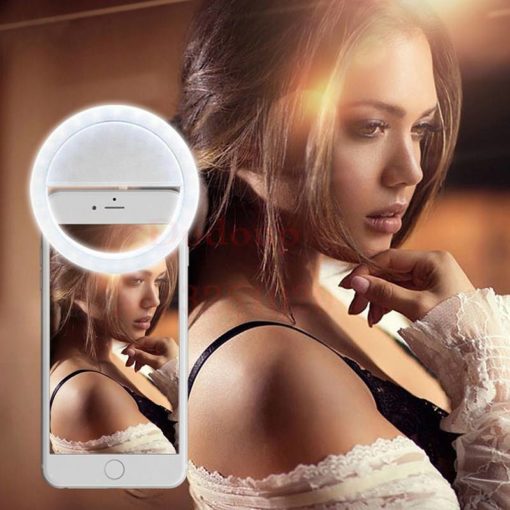 36 LED Portable Rechargeable Selfie Ring Light Cool Tech Gifts