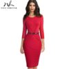 Elegant Brief Solid Color Dress Dresses Women's Women's Clothing