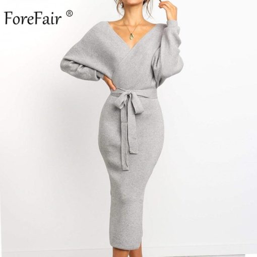 Long Sleeve Sweater Dress Dress Women's Women's Clothing