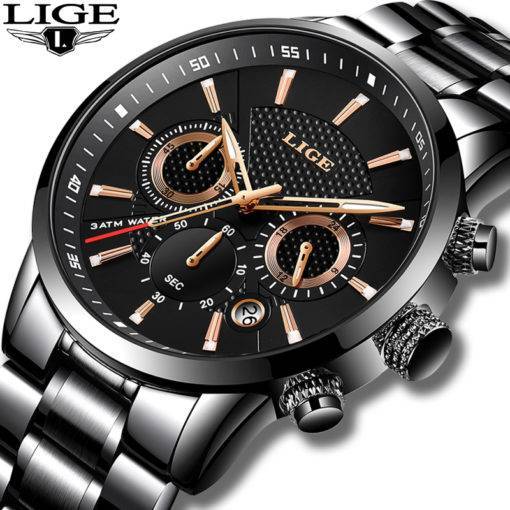 Luxury Full Steel Waterproof Watch Mens Watches Watches