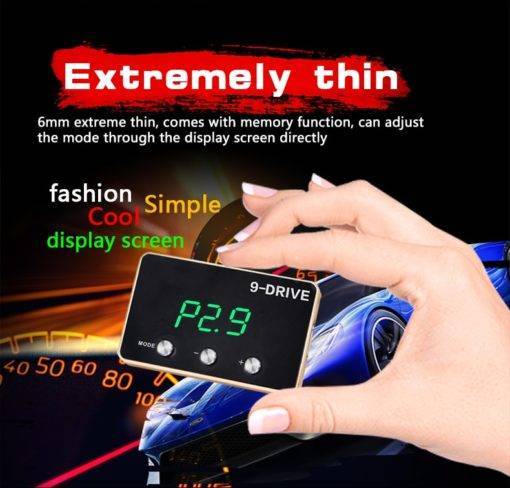Manufacturer 9 Drives 5 Modes Car Electronic Throttle Controller Plug & Play Portable Car Performance Electronic Car Auto Parts and Accessories Car Electronics General Merchandise