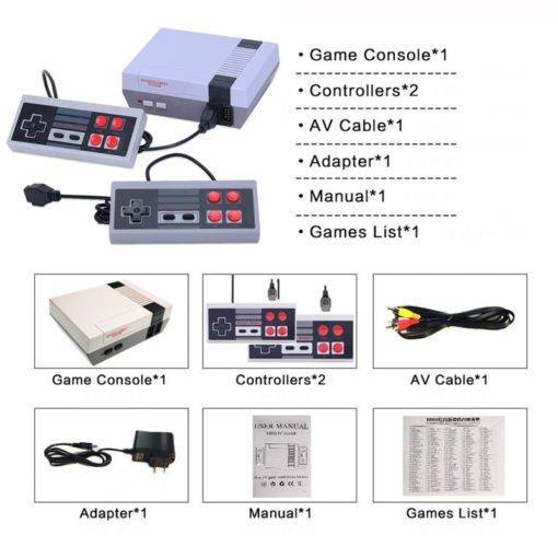 Mini TV Handheld Family Recreation Video Game Console Cool Tech Gadgets