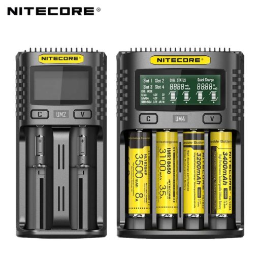 Nitecore UM4 UM2 USB QC Battery Charger Cool Tech Gifts