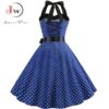 Retro Polka Dot Hepburn Vintage Dress Dress Women's Women's Clothing 