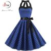 Retro Polka Dot Hepburn Vintage Dress Dress Women's Women's Clothing 